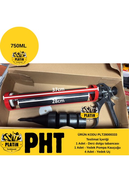 Derz Dolgu Tabancası 750 ml PLT28000333