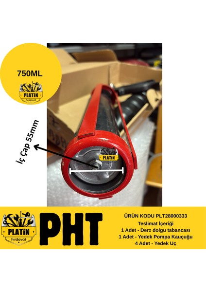 Derz Dolgu Tabancası 750 ml PLT28000333 fiyatları