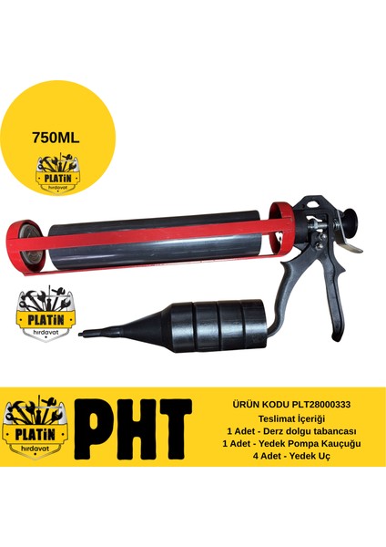Derz Dolgu Tabancası 750 ml PLT28000333 modelleri