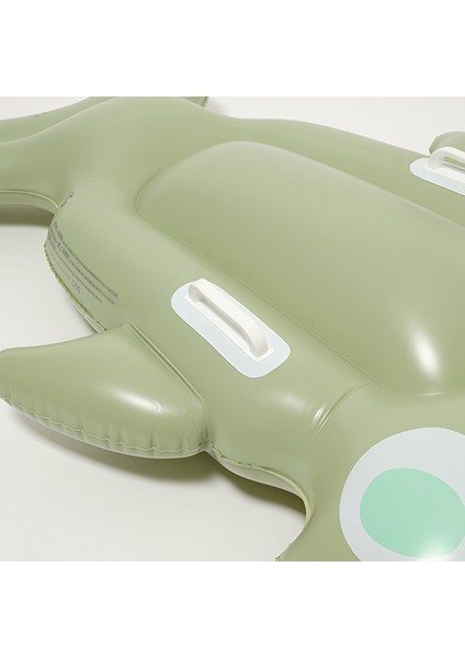 - Köpekbalığı Desenli Şişme Çocuk Havuzbaşı Yatağı