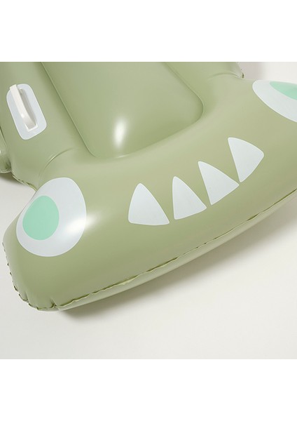 - Köpekbalığı Desenli Şişme Çocuk Havuzbaşı Yatağı