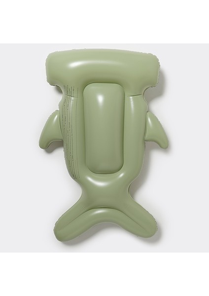 - Köpekbalığı Desenli Şişme Çocuk Havuzbaşı Yatağı