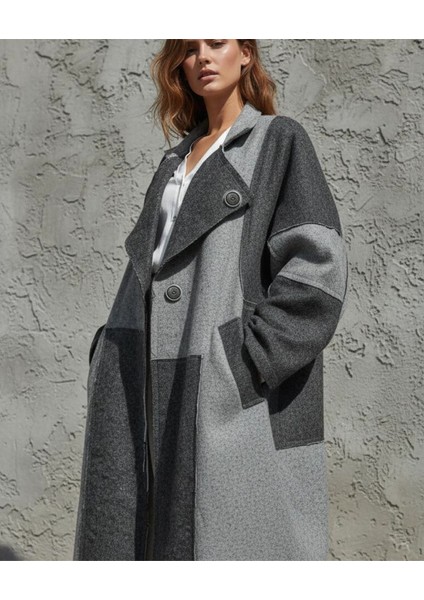 Erkek Yaka Bohem Astarlı Trençkot