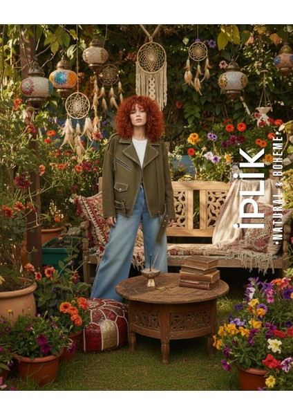 Kadın Kahve Deri Ceket modelleri