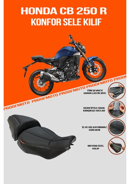Honda CB 250R Konfor Sele Kılıf
