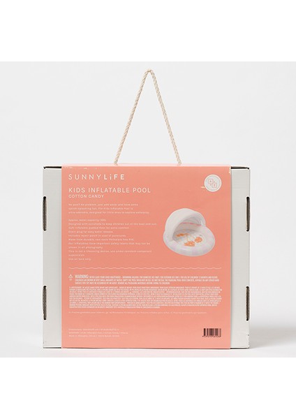 Güneşlikli Şişme Bebek Havuzu