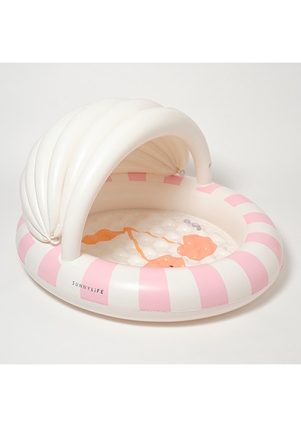 Güneşlikli Şişme Bebek Havuzu