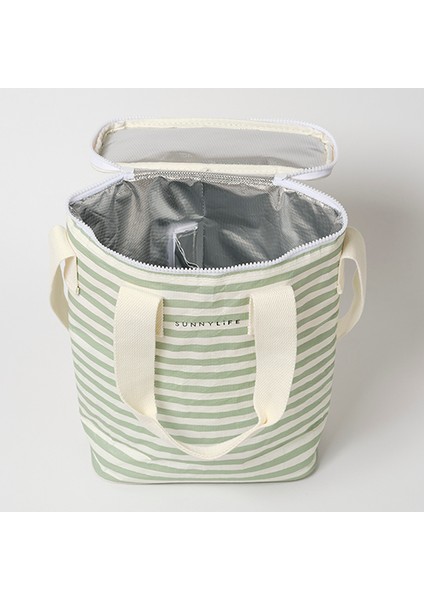 La Palma Adaçayı Çizgili Soğutucu Içecek Çantası