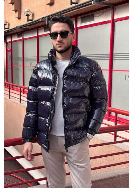 Hi-Quality, Çift Yönlü Fermuar, Regular Fit, Rüzgar ve Su Geçirmez, Parlak Şişme Mont 24USEC2475 modelleri