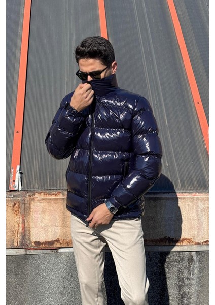 Hi-Quality, Çift Yönlü Fermuar, Regular Fit, Rüzgar ve Su Geçirmez, Parlak Şişme Mont 24USEC2475 indirimleri