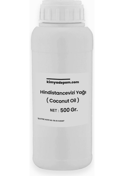 Hindistan Cevizi Yağı 500 Gr.