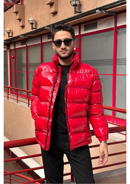 Hi-Quality, Çift Yönlü Fermuar, Regular Fit, Rüzgar ve Su Geçirmez, Parlak Şişme Mont 24USEC2475 indirimleri