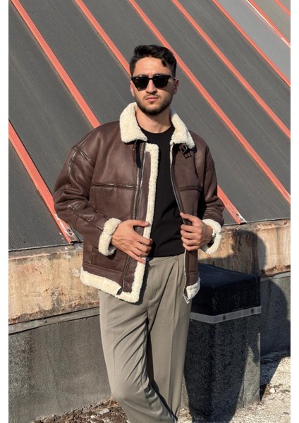 Kürk Detaylı, Nappa Deri, Suya ve Soğuğa Karşı Dayanıklı, Dikiş Detaylı, Kışlık Mont 617 modelleri