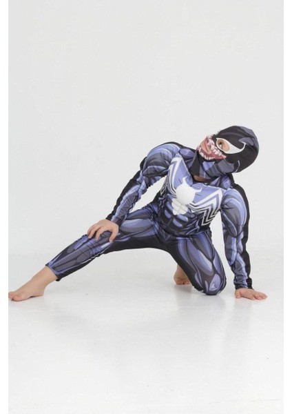 Çocuk Kostümü Venom Çocuk Kostümü – 4-10 Yaş Erkek Süper Kahraman Kostümü modelleri