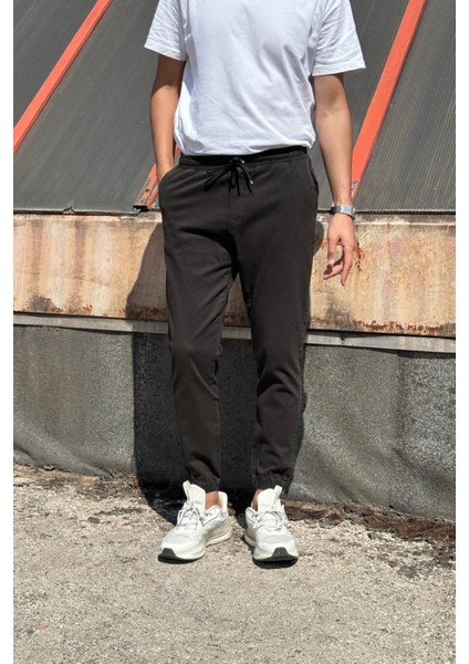 Erkek, Bel ve Paça Lastikli, Hi-Quality, Gabardin Dokuma, Pamuklu, Jogger Pantolon 270-2 modelleri