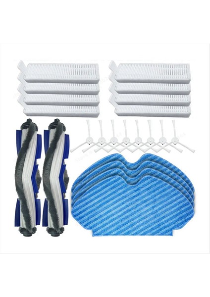 Tefal Explorer Serie 60 / RG7447 RG7455 RG7447WH RG7455WH Yedek Parça Aksesuarları Ana Yan Fırça Filtre Paspası Için (Yurt Dışından)