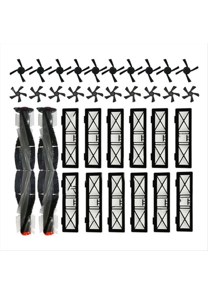 Neato Botvac D Serisi D3 D4 D5 D5 D7 D9 D10 D70E D75 D80 D85 Robot Vakum Süpürge Yedek Ana Yan Fırça Filtresi (Yurt Dışından)