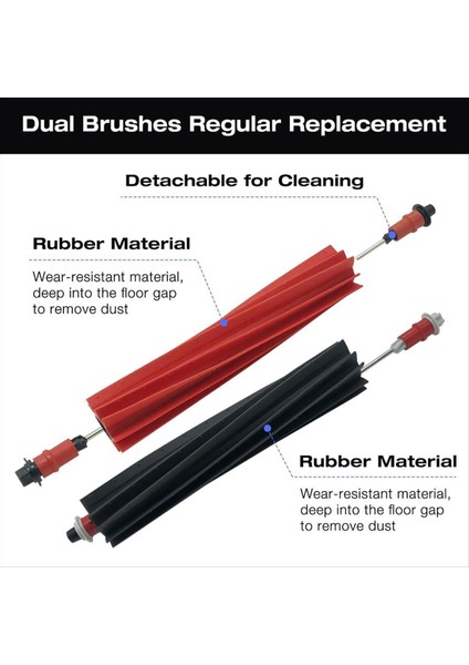 Roborock S8 Maxv Ultra Robot Vakum Süpürücü Ana Yan Fırça Pas Paspası Bezleri Hepa Filtreleri Yedek Parça Aksesuarları (Yurt Dışından) fırsatları