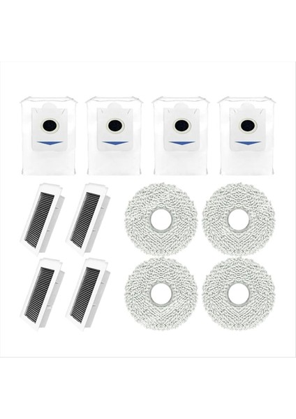 Ecovacs Debot X5 Pro Yedek Parçalar Aksesuarları Hepa Filtre Mop Bez Toz Torbası (Yurt Dışından) modelleri