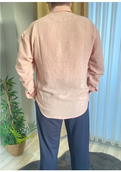 Oversize Keten Gömlek modelleri