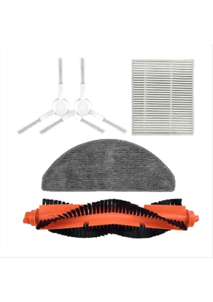 Xiaomi Robot Vakumunun Değiştirilmesi E10 E12 B112 Süpürücü Temizleyici Ana Yan Fırça Hepa Filtre Mop Kumaş Paçavraları Yedek Parçalar (Yurt Dışından)