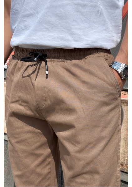 Erkek, Bel ve Paça Lastikli, Hi-Quality, Gabardin Dokuma, Pamuklu, Jogger Pantolon 270-2 modelleri