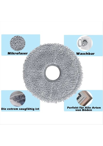 Dreame Bot L10 Prime / L10S Pro / L10 Pro Ana Yan Fırça Hepa Filtre Mop Bez Robot Yedek Yedek Parçalar (Yurt Dışından) fiyatları