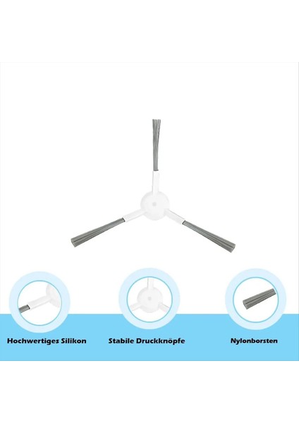 Dreame Bot L10 Prime / L10S Pro / L10 Pro Ana Yan Fırça Hepa Filtre Mop Bez Robot Yedek Yedek Parçalar (Yurt Dışından) indirimleri