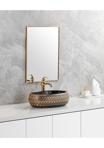 Kahverengi Deliksiz Çanak Lavabo fiyatları