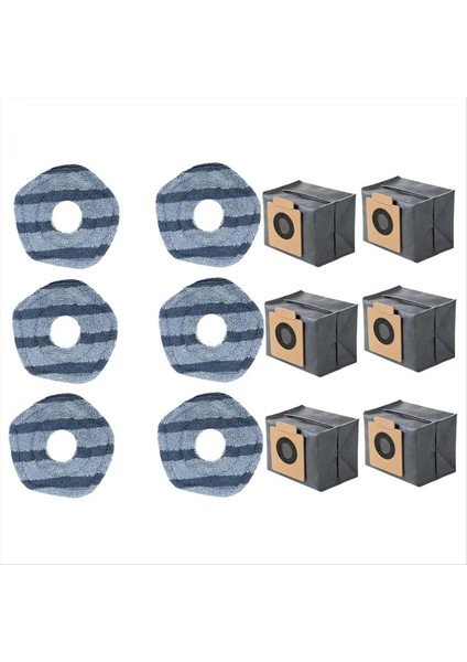 Eufy X10 Pro Omni Temizleyici Robot Vakum Temizleyici Mop Bez Pedleri Toz Çantaları Aksesuarlar (Yurt Dışından)