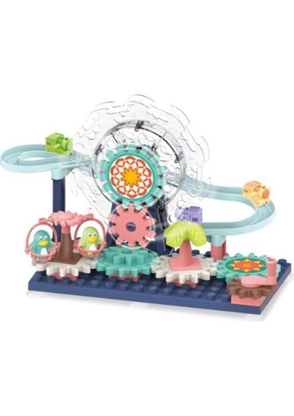 Birlik Oyuncak Dönme Dolap Lunapark Blok Oyun Seti 88013