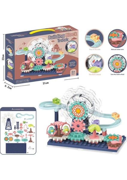 Birlik Oyuncak Dönme Dolap Lunapark Blok Oyun Seti 88013 fiyatları
