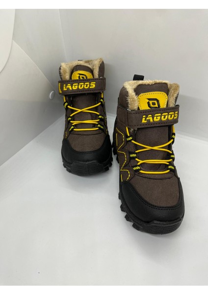 Erkek Bot Içi Yünlü Su Geçirmez Kaymaz Taban