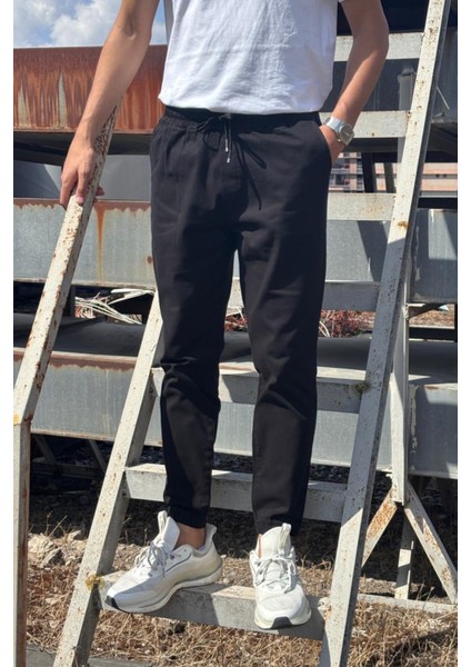 Erkek, Bel ve Paça Lastikli, Hi-Quality, Gabardin Dokuma, Pamuklu, Jogger Pantolon 270-2 indirimleri