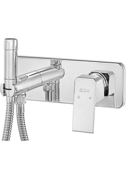 Tiera Ankastre Taharet Bataryası Sıva Üstü Grubu - Perlatörlü ECAK102167005KP fiyatları