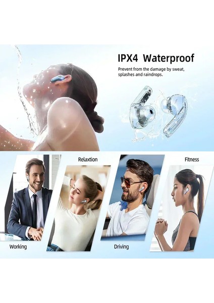 Ultrapro Tws Kablosuz Kulaklık – LED Batarya Gösterge, Bluetooth 5.3, Ipx4 Spor/günlük Kullanım indirimleri