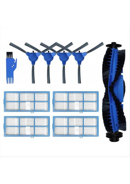 Laresar Grande 1 Robot Için Vakum Süpürge Ana Yan Fırça Hepa Filtre Aksesuarları Yedek Yedek Parçalar (Yurt Dışından)
