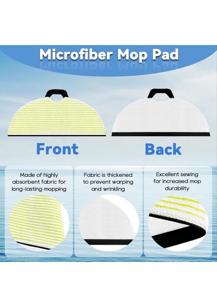 8pcs Mop Pedler Köpekbalığı RV2610WA RV2620WA RV2410WD AV2610WA Aı Ultra 2- 1 In-In-1 Robot Vakum Modelleri (Yurt Dışından) indirimleri