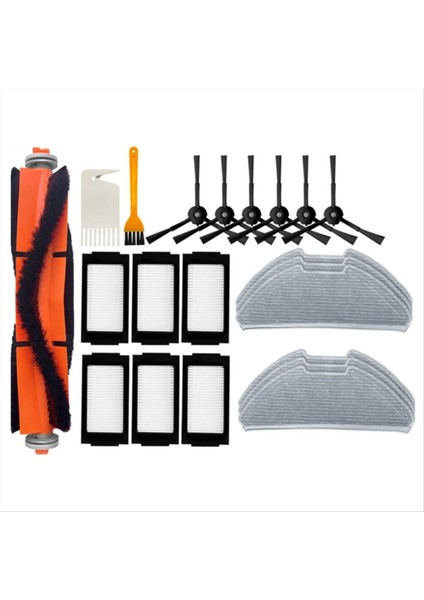 Xiaomi Mijia Robot Vakum Mop Pro Mjsts1 / Mjsts 2 Pro Robot Vakum Ana Yan Fırça Mop Bez Filtresi Için Parçaları Değiştirin (Yurt Dışından)