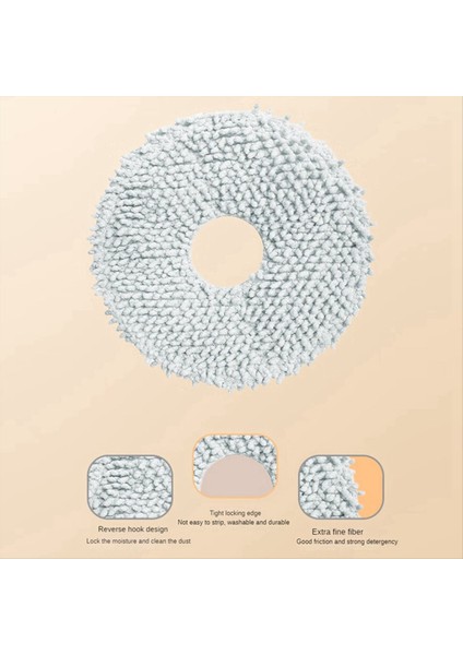 Xiaomi M30 PRO/C107 Için Yedek Yedek Parça Robot Vakum Ana Yan Fırça Hepa Filtre Mop Pad Toz Çanta Aksesuarları (Yurt Dışından) fırsatları