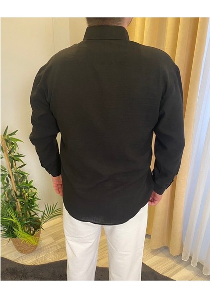 Oversize Keten Gömlek fırsatları