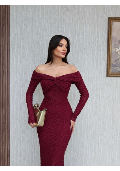 Ön Düğüm Detaylı Dantel Elbise fırsatları