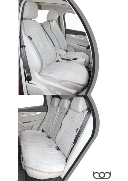 Togg T10F Tay Tüyü Cepli Oto Koltuk Koruyucu Kılıf Iyon Serisi Gri indirimleri