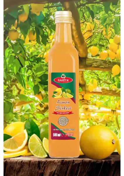 Limon Sirkesi % 100 Doğal Katkısız 500 ml