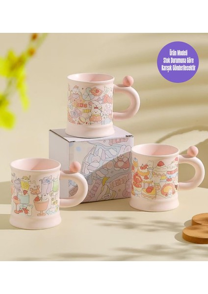 Tatlı Düşler Temalı Seramik Kupa