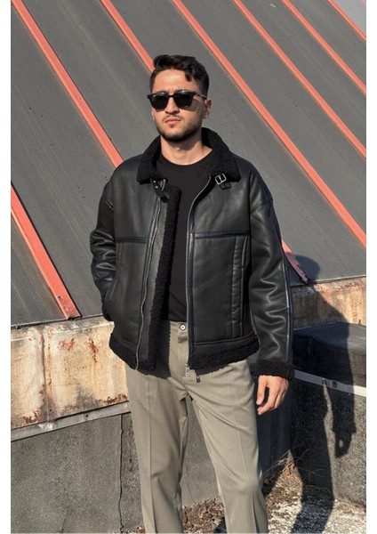 Kürk Detaylı, Nappa Deri, Suya ve Soğuğa Karşı Dayanıklı, Dikiş Detaylı, Kışlık Mont 617 modelleri