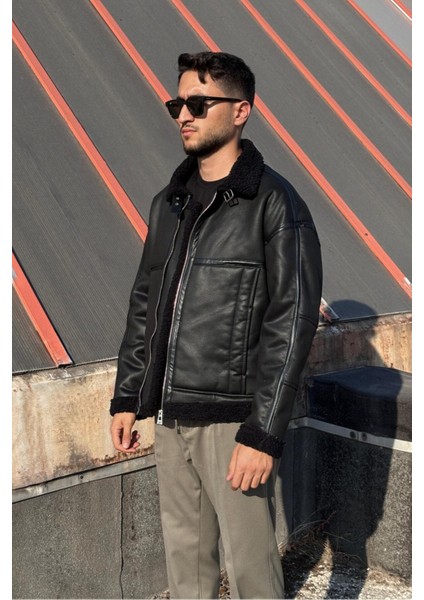 Kürk Detaylı, Nappa Deri, Suya ve Soğuğa Karşı Dayanıklı, Dikiş Detaylı, Kışlık Mont 617 indirimleri