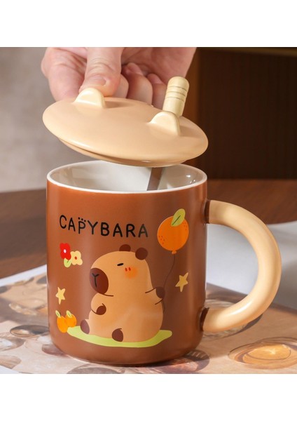 Tatlı Capybara Temalı Seramik Kupa modelleri