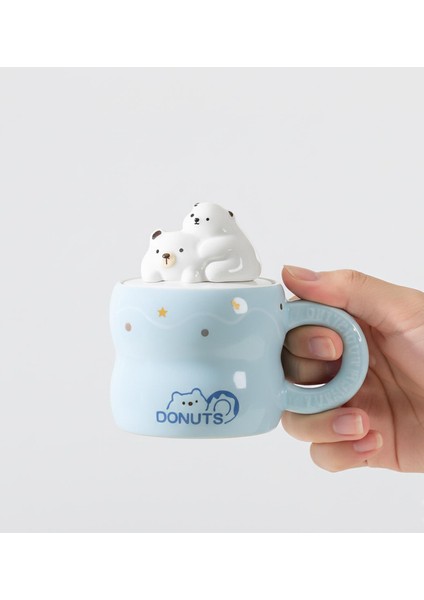 Ayıcık Donut Temalı Seramik Kupa fiyatları