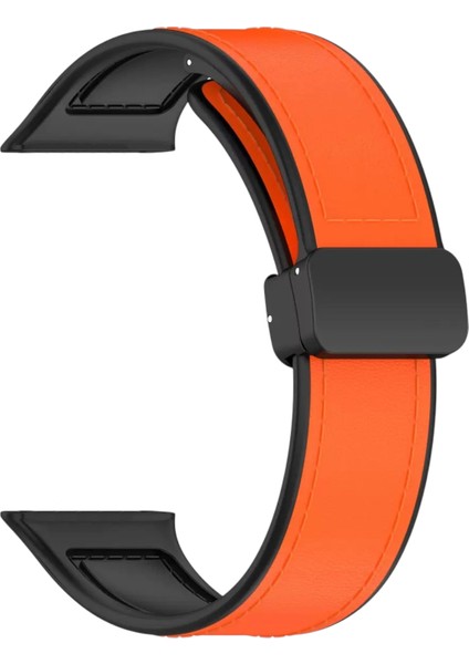 Apple Watch Seri 44/42 mm Uyumlu Deri Kordon